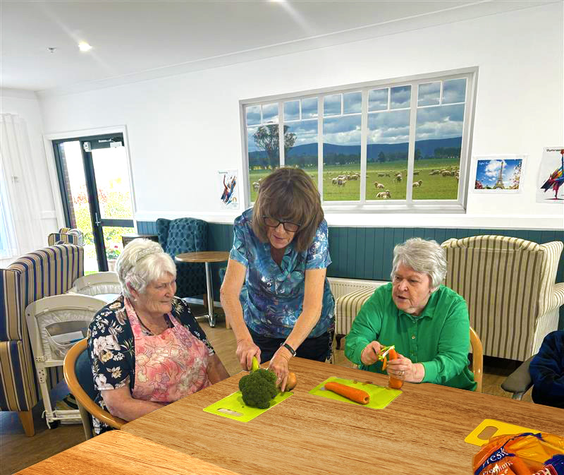 Connection conversation and cooking