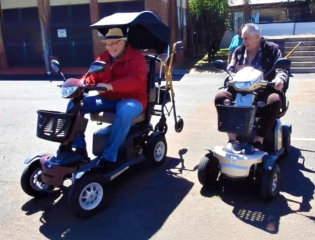 HG Allan and Bill Scooter Brigade